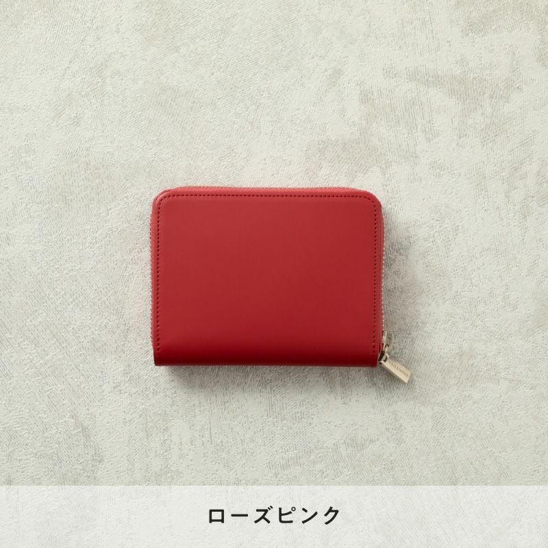 ラウンドファスナー二つ折り財布（コードバン）1～2ヶ月でお届け | 鞄