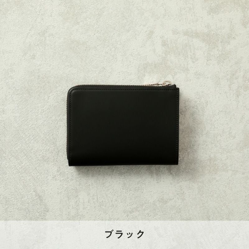 L字ファスナー二つ折り財布（コードバン）1～2ヶ月でお届け | 鞄工房