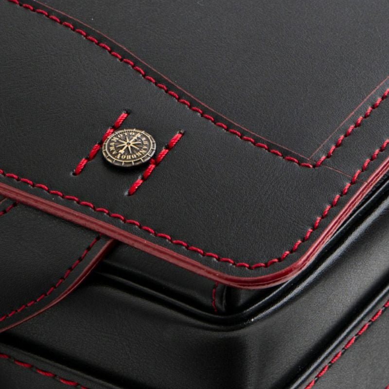 【2027年ご入学向け】レイブラック（牛革）黒×レッド