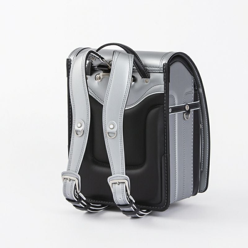 【2027年ご入学向け】レイブラック・スペシャル（人工皮革）シルバー×ブラック