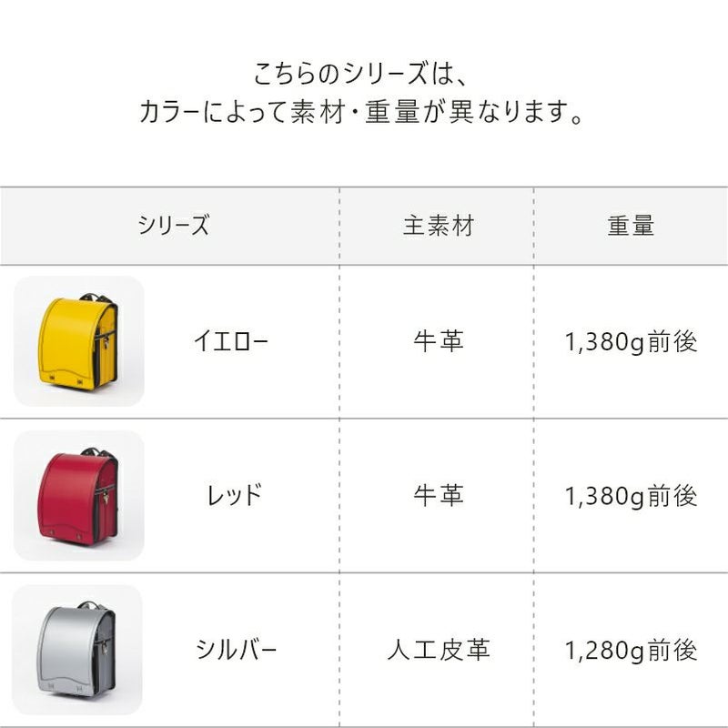 【2027年ご入学向け】レイブラック・スペシャル（人工皮革）シルバー×ブラック