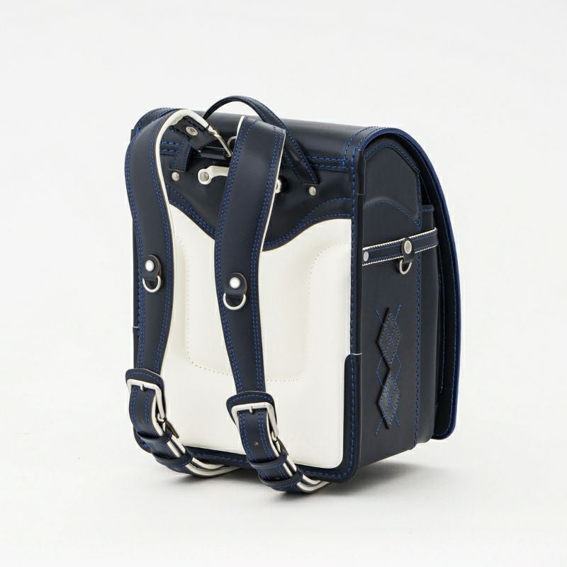 【2027年ご入学向け】オックスフォード（牛革）紺×ブルー