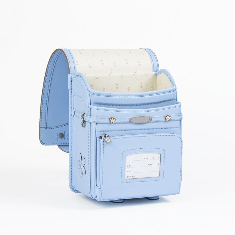 【2027年ご入学向け】ラフィーネ（牛革）アイスブルー