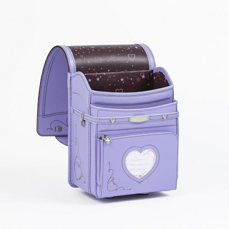 【2027年ご入学向け】トゥインクル・ハート（牛革）パープル