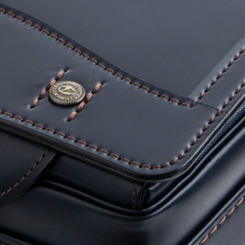 【2027年ご入学向け】コードバン・アンティーク（かぶせコードバン）紺