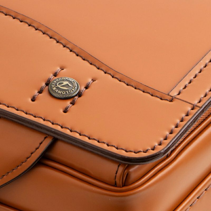 【2027年ご入学向け】コードバン・アンティーク（かぶせコードバン）キャメル