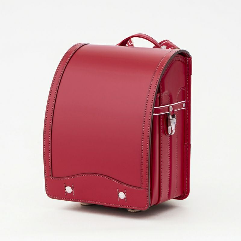 【2027年ご入学向け】コードバン・アンティーク（かぶせコードバン）赤