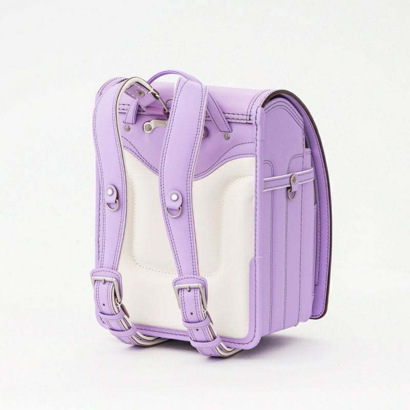 【2027年ご入学向け】コードバン・アンティーク（かぶせコードバン）ラベンダー