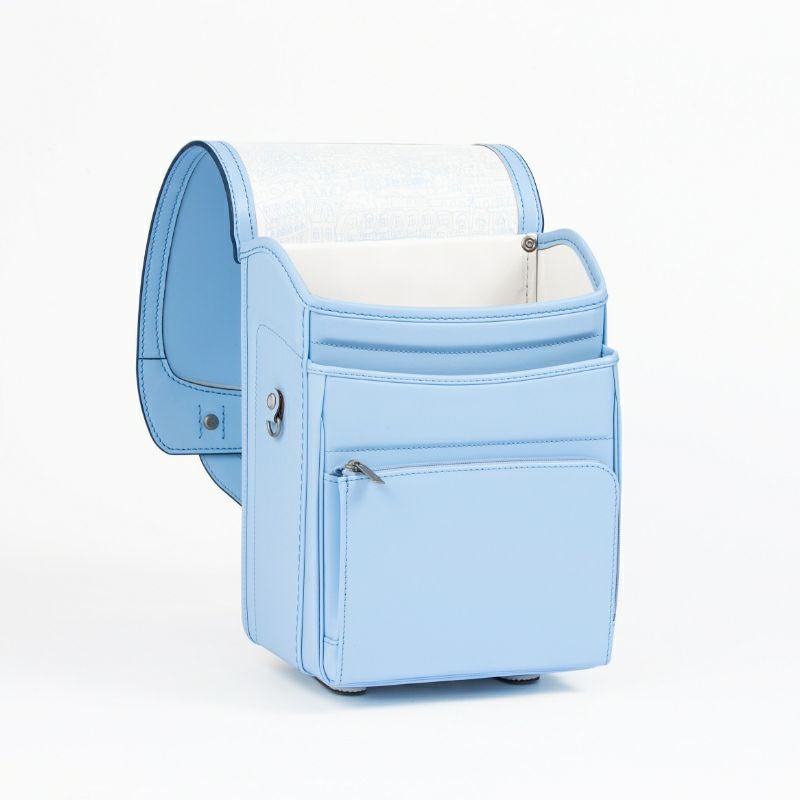 【2027年ご入学向け】アニエスベーランドセル with 鞄工房山本（牛革）アイスブルー