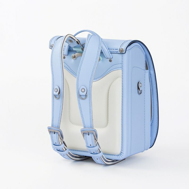 【2027年ご入学向け】アニエスベーランドセル with 鞄工房山本（牛革）アイスブルー