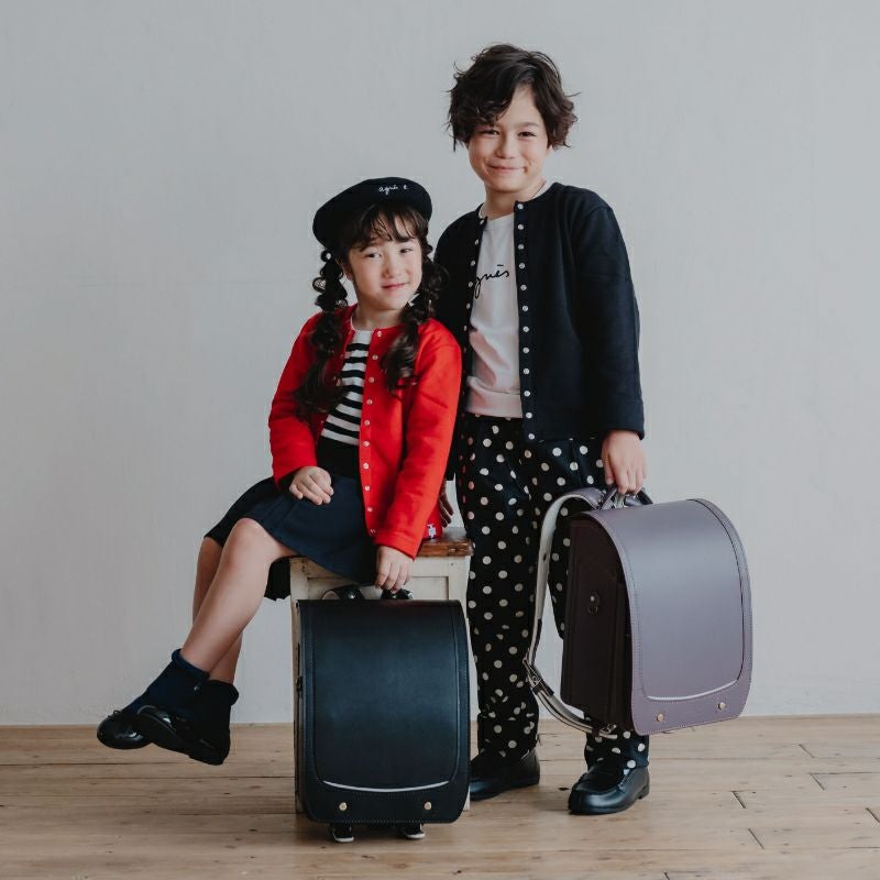 【2027年ご入学向け】アニエスベーランドセル with 鞄工房山本（牛革）マリンブルー