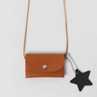 ランドセルの革でつくるコインケースキット（牛革）1～2週間でお届け